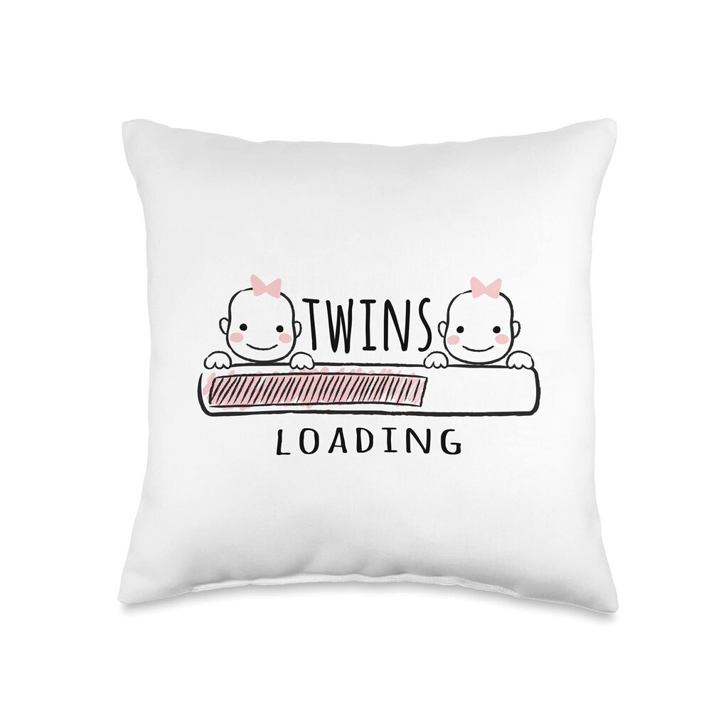 6959 Pregnant Gemini Mama Baby Girl Boy For Pregnant Mother Birth Throw